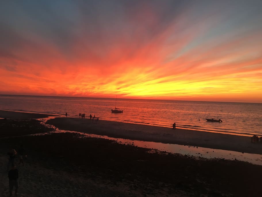 Short walk to beautiful sunsets