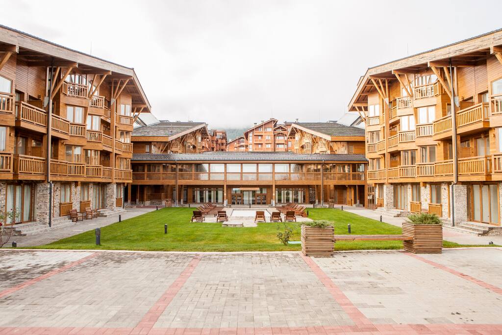 Exterior of apartment