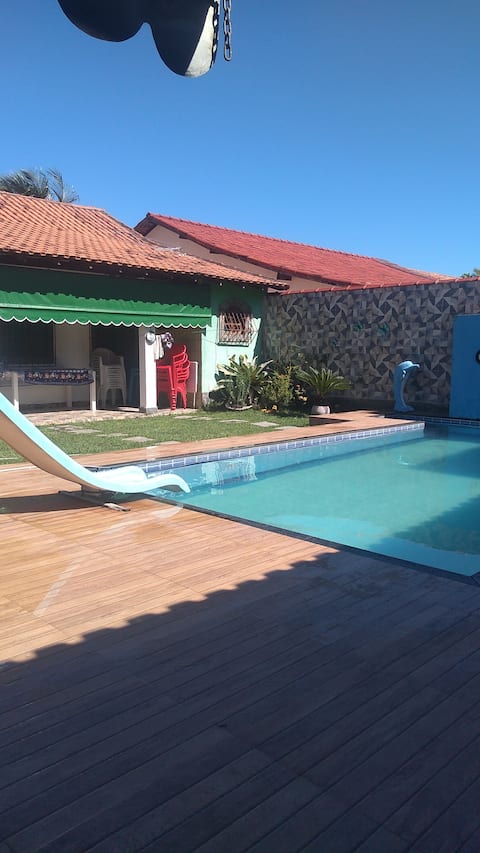 House in Iguaba Grande with leisure for the kids