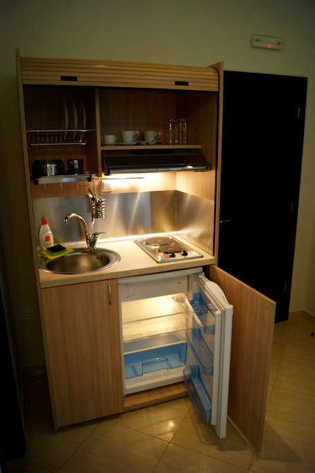 Private kitchen!