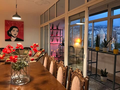 Central and Modern / Charming and Sweeping Views