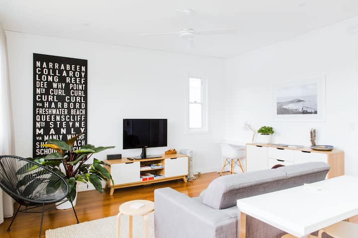 Leisurely Stroll To The Beach & Cafes From A North Facing Apartment - Freshwater Beach, Freshwater
