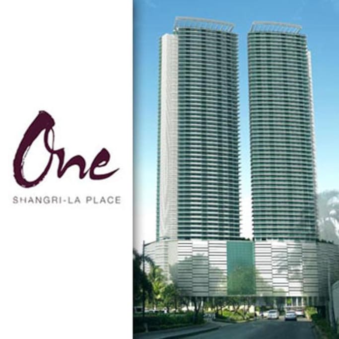 The One Shangrila Place twin towers.