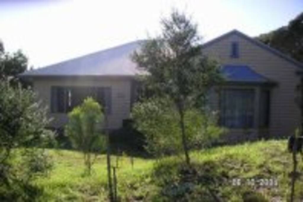 Front of house when trees were small!