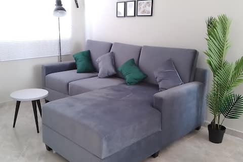 House with parking in gated condominium.