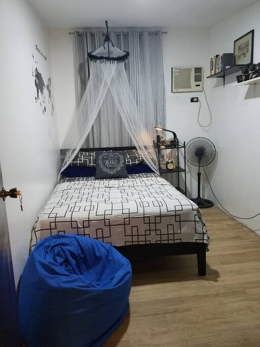 Your room. Who doesn't like Beanbag? It is so cosy and nice to sit on.