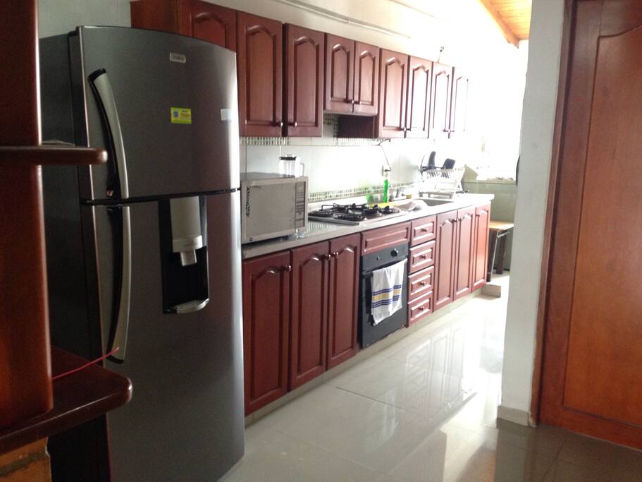 Cocina amplia