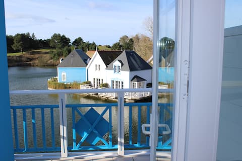 Top Airbnb: Belledune Fort Mahon apartment with lake view! in Fort Mahon Plage