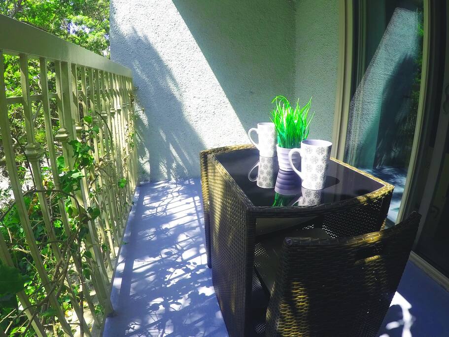 Fresh Air On The Balcony