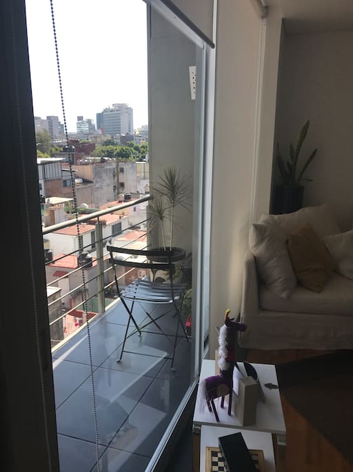 balcón living
