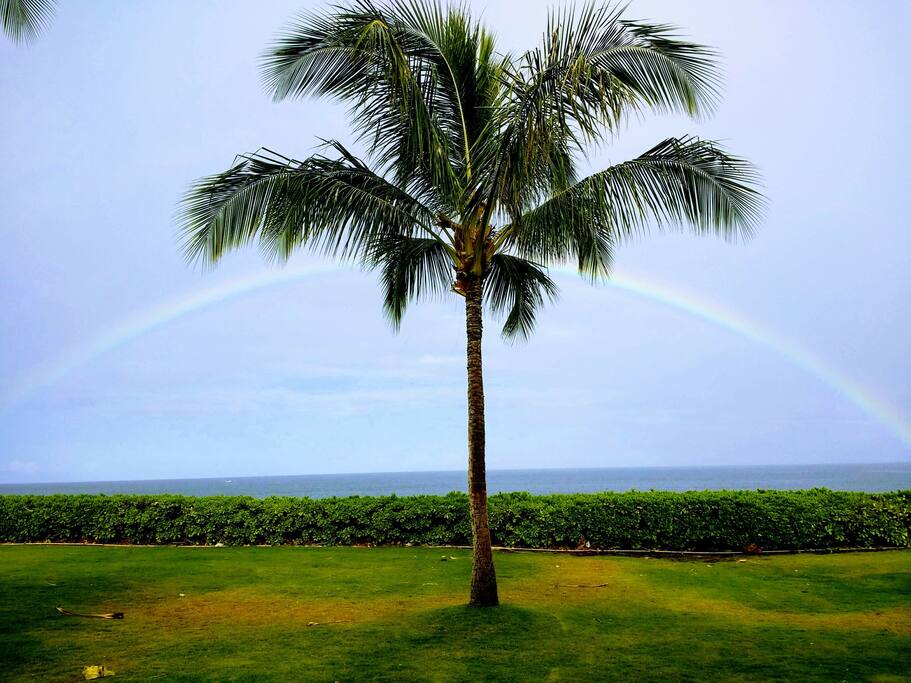 Rainbow state at Ko Olina, June 24, 2018