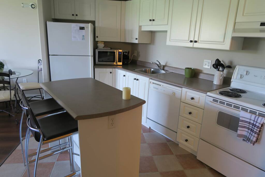 Fully equipped kitchens
