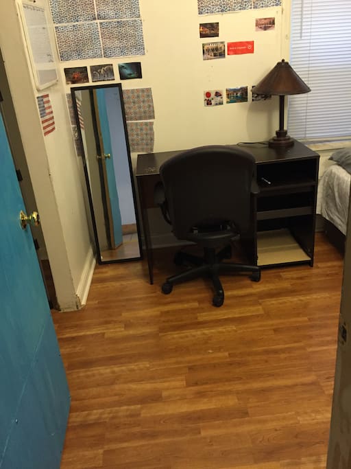Desk for you to work.