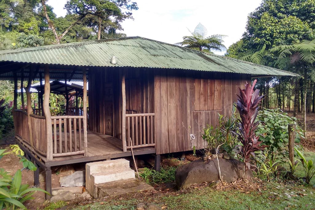 One bedroom cabin with kitchen and bathroom