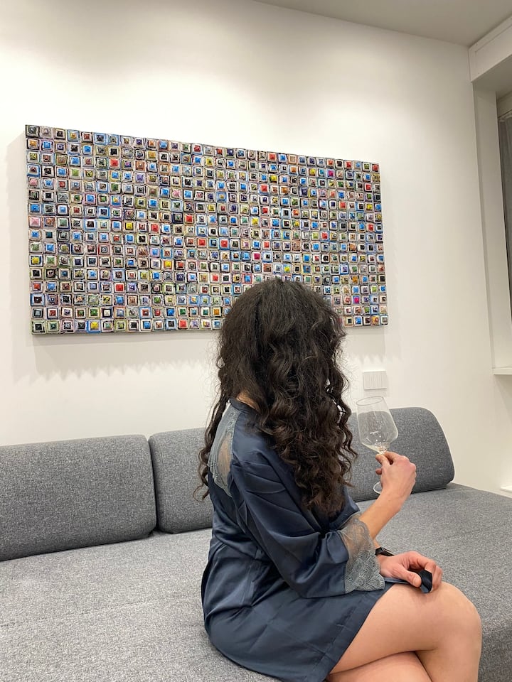 Elegant apartment parking space Salerno downtown