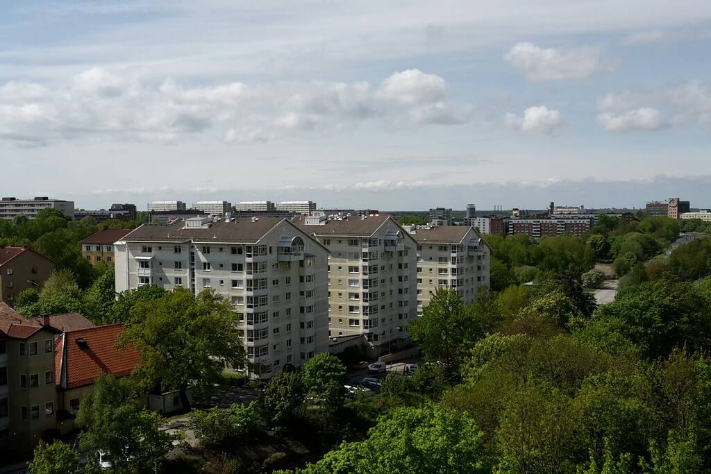 Foto från balkongen. Fler foton kommer att läggas upp.