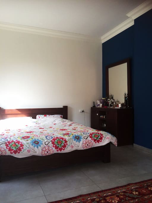 Master bedroom, with balcony
