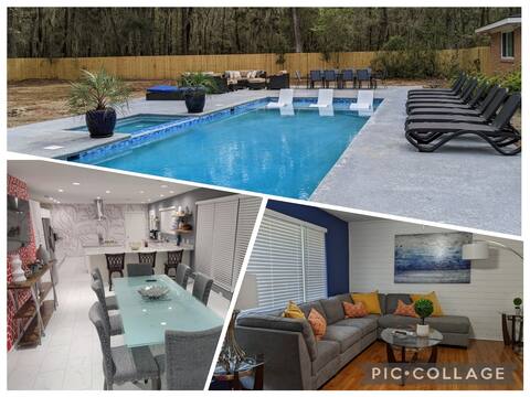 Sandfly Retreat with Pool - 15 minutes to Downtown