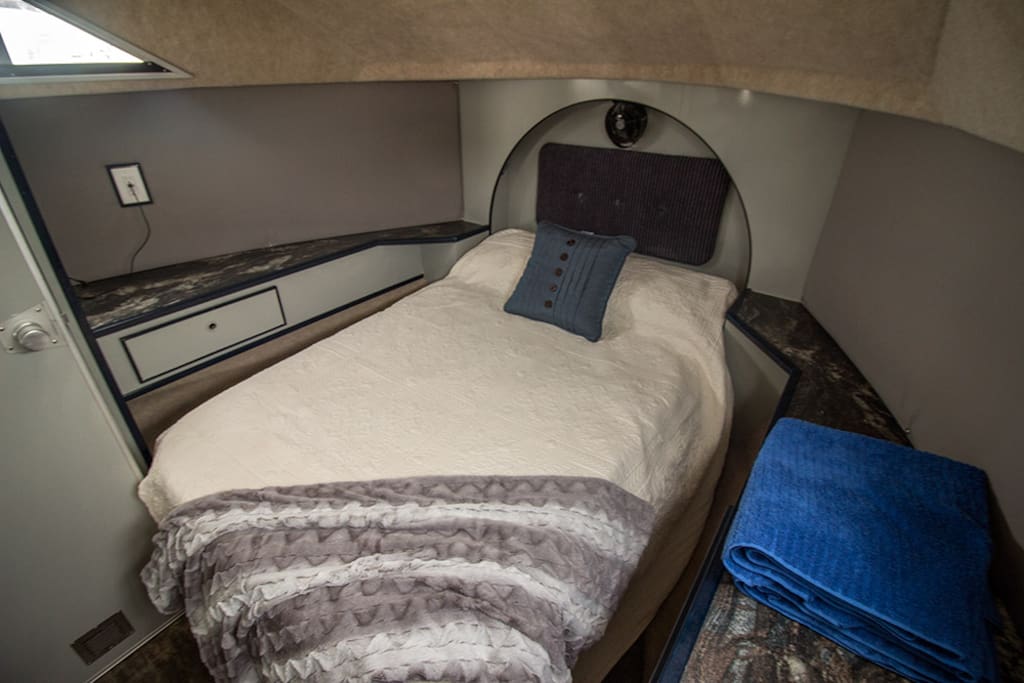 V-Berth double bed