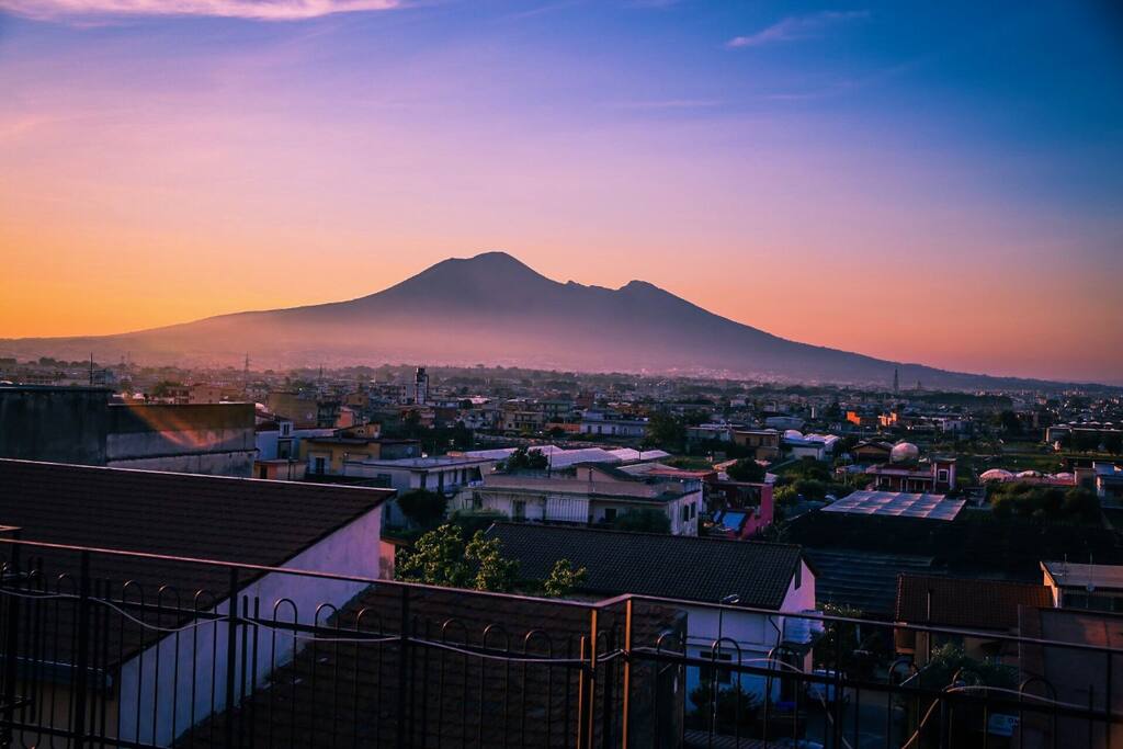Sunset view from our house