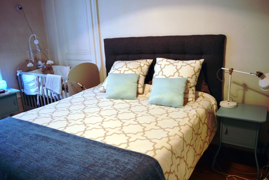 Spacious master bedroom