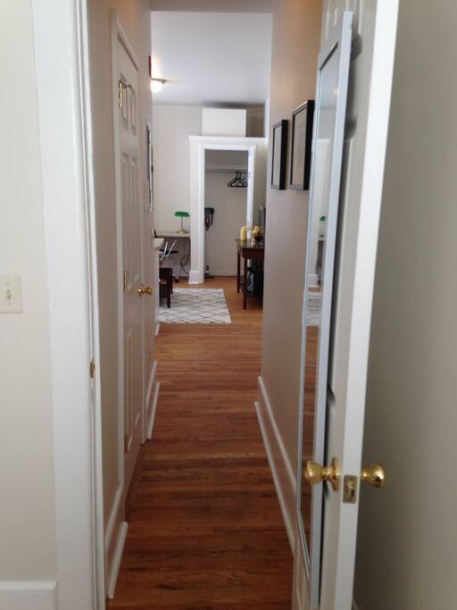 Looking toward the living room