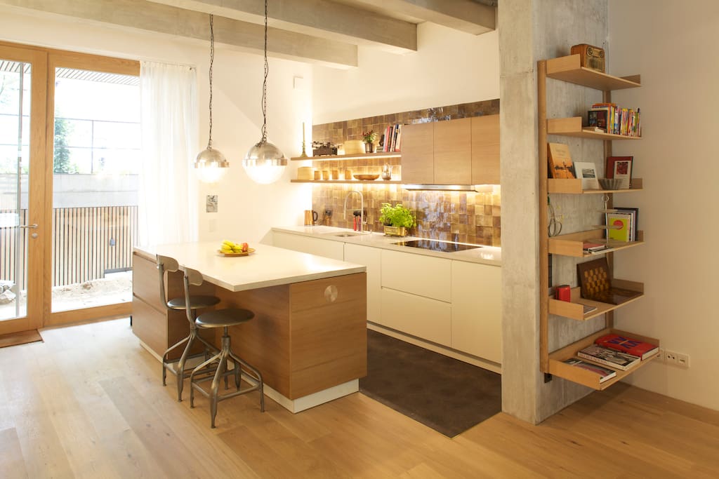 Open Kitchen fully equipped