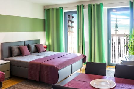 New apartment in residential tower · parking