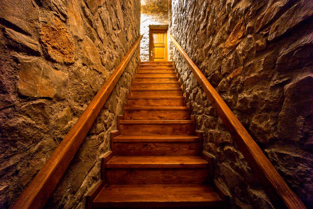 Stairway from Master Bedroom