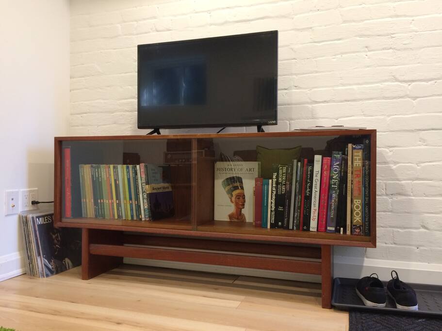 Netflix some movies or browse through a book!
