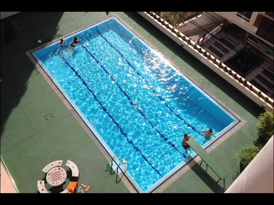Cool off in your relaxing pool that offers shade and sun almost all day long!