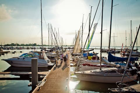 Top performing Airbnb: Spend the night on the Sunshine yacht in Kamień Pomorski in Gmina Kamień Pomorski