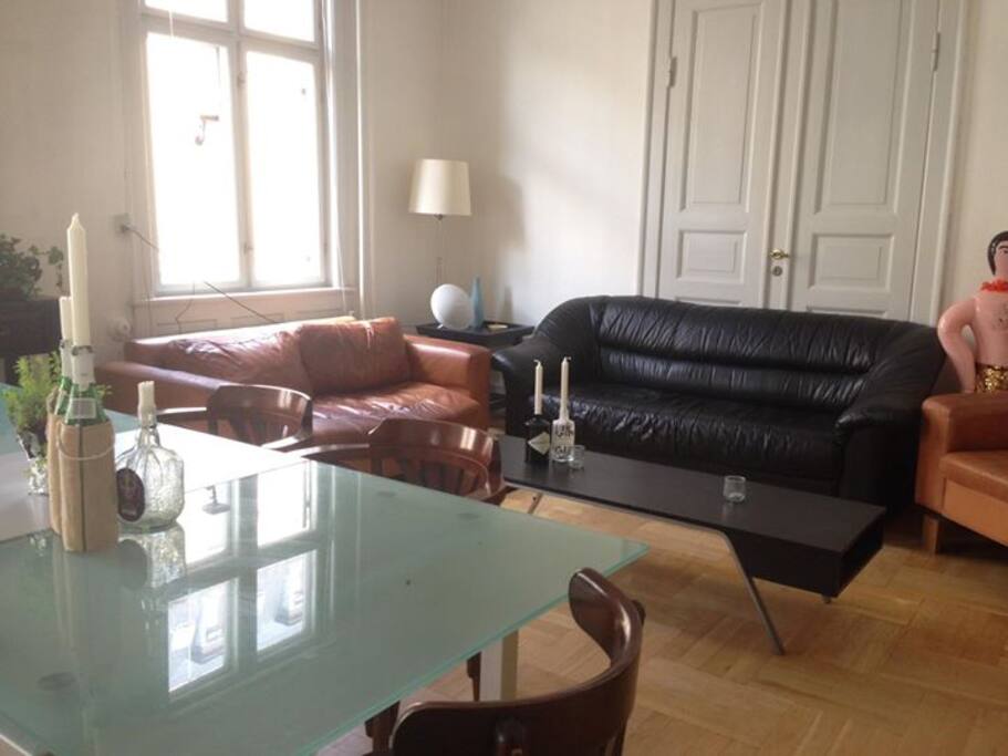 The living room