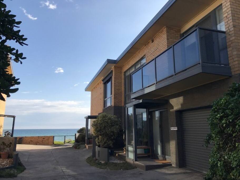 Exterior of Townhouse footsteps from the Beach Access
