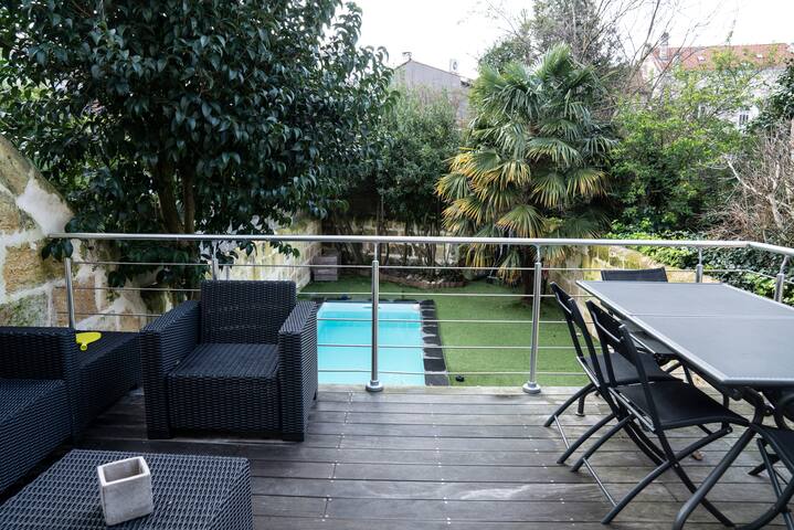 Grande maison bordelaise avec piscine gallery image 2