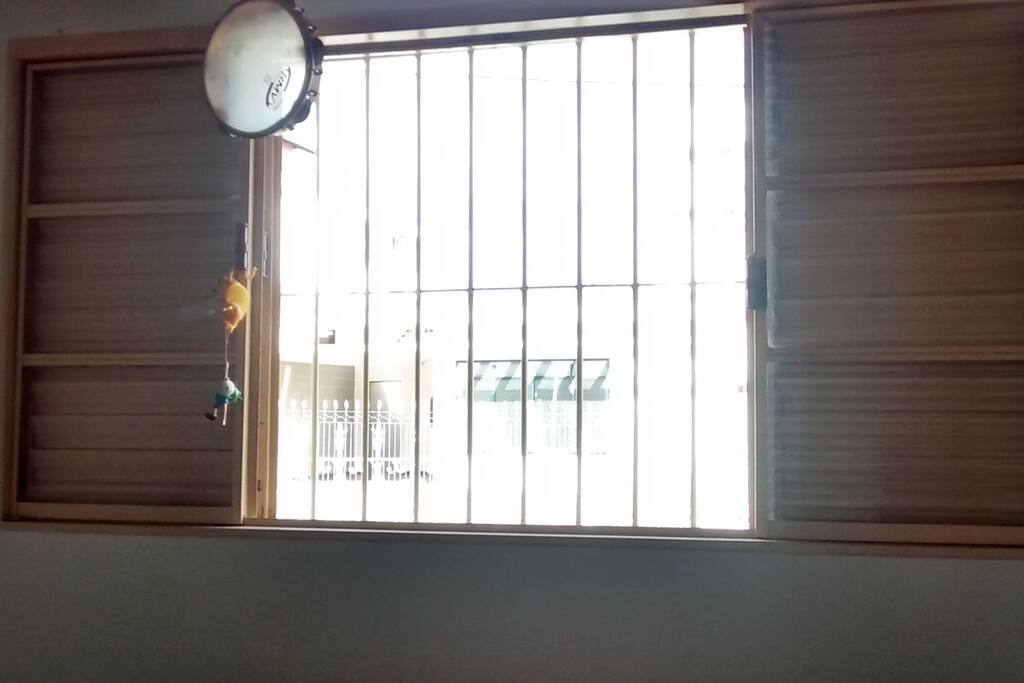 Janela do quarto de hospedes