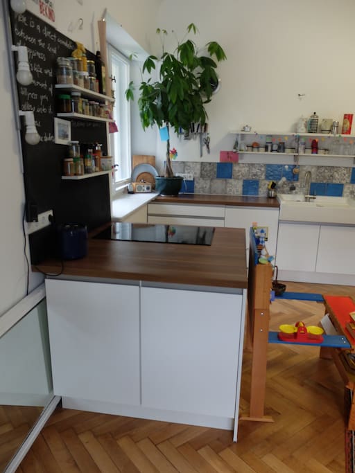 Kitchen with Stove