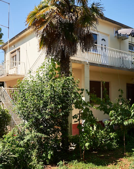 The apartment is on the first floor