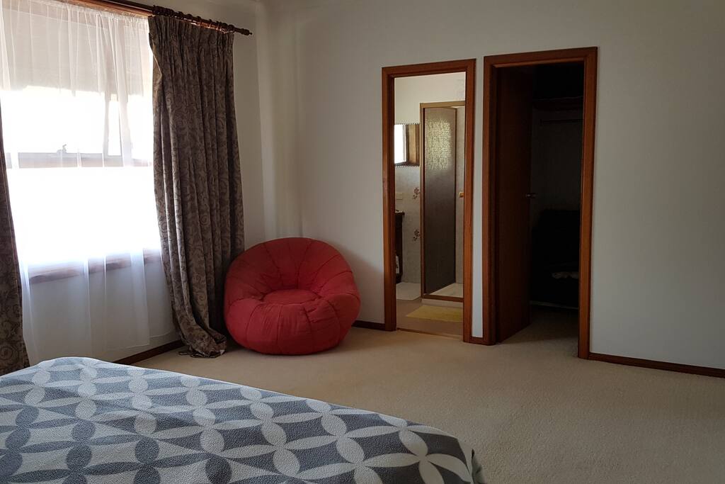 Master bedroom with ensuite