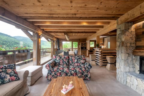 Airbnb performant: Chalet 15p, high standing, luxury, 5 stars Vosges à La Bresse