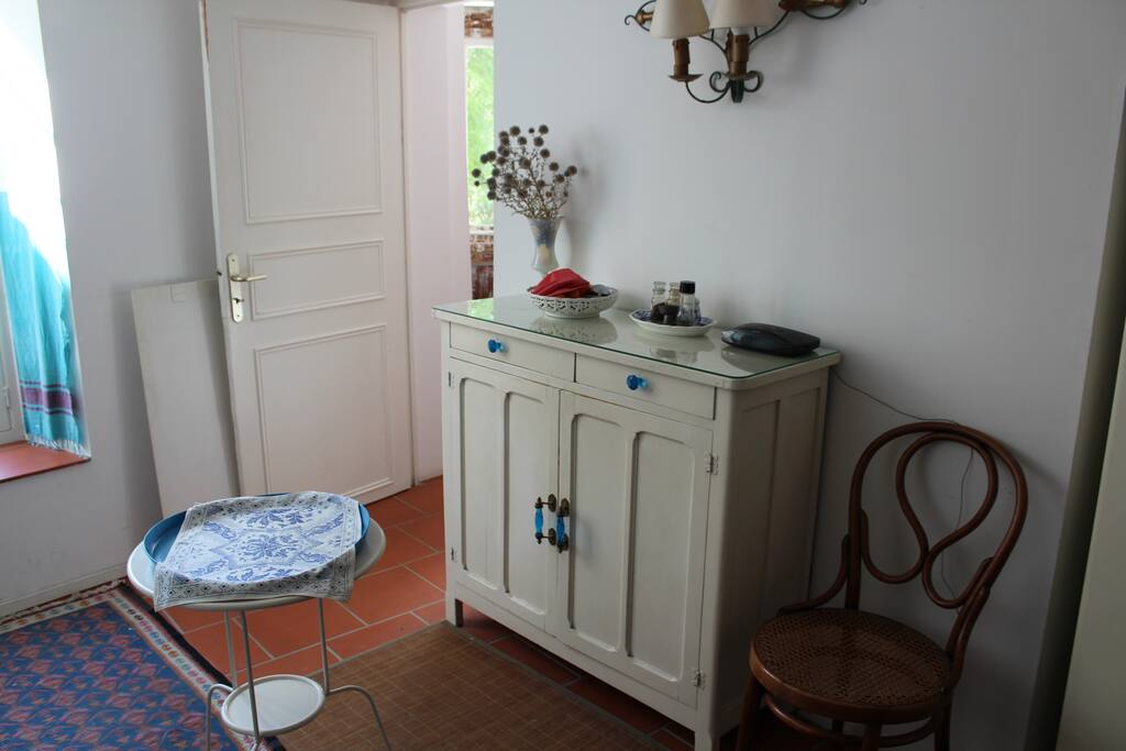 Cuisine pratique et bien équipée