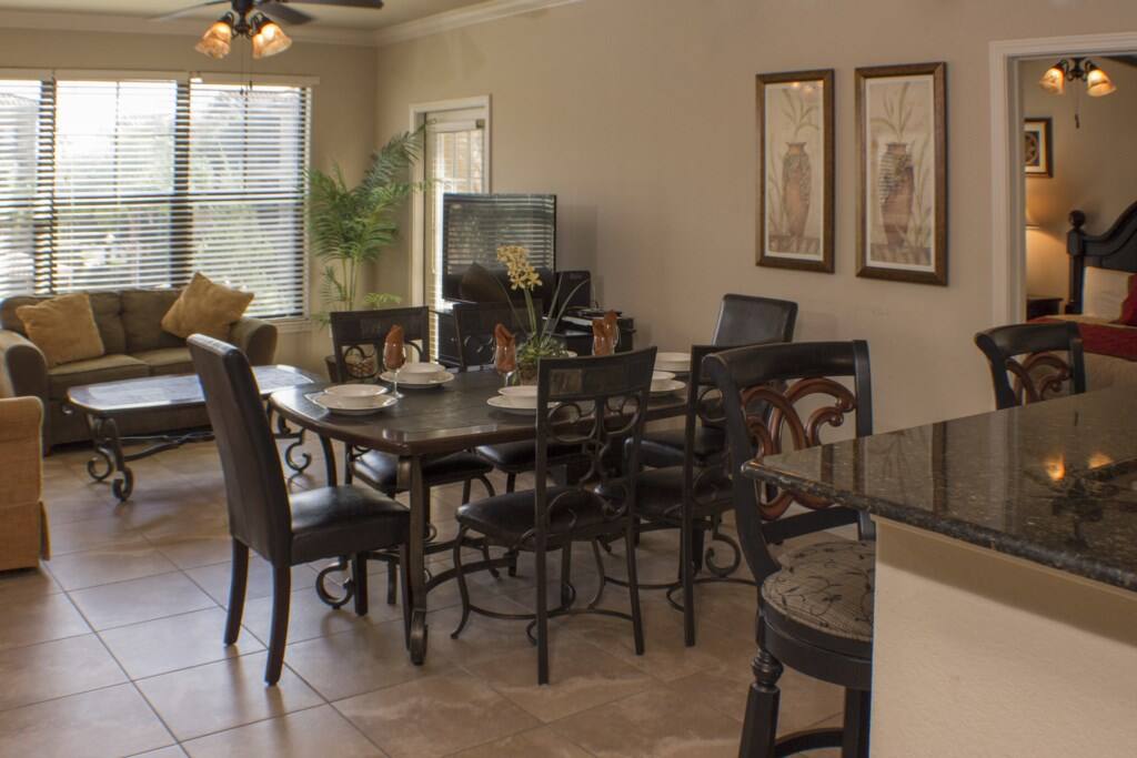 Dining Room - Seats 6 & Living Room