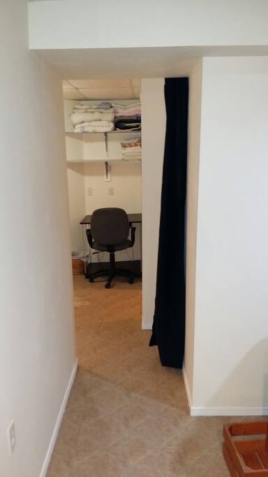 desk/chair/privacy curtain