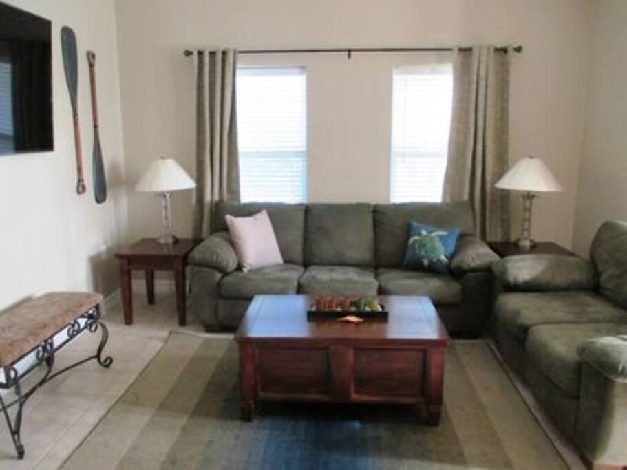 Living Area w/DVD Player