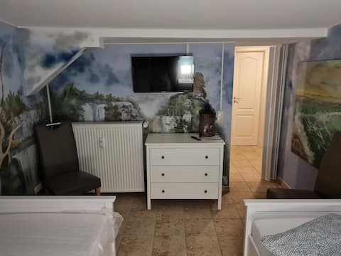 Apartment at the old train station