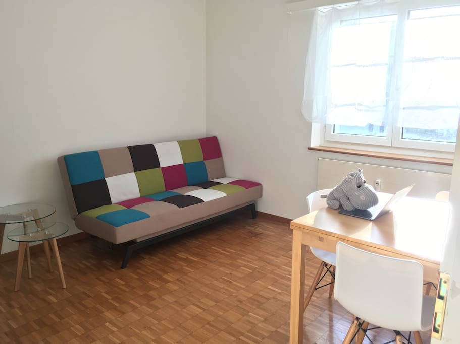 Bright living room