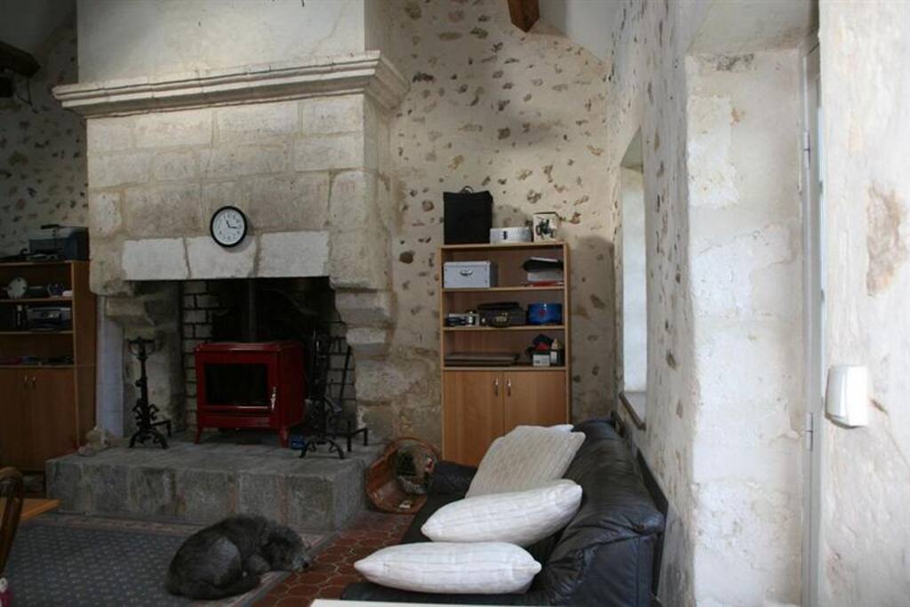Une cheminée monumentale