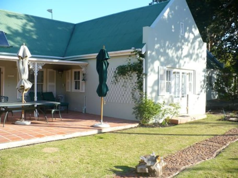 Front Patio & Main Bedroom