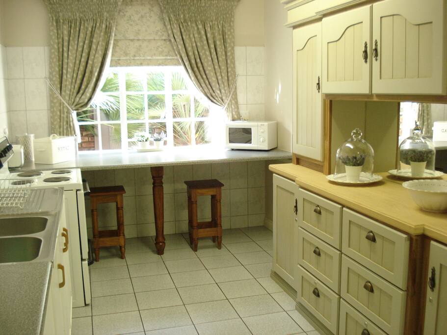 Fully equipped kitchen