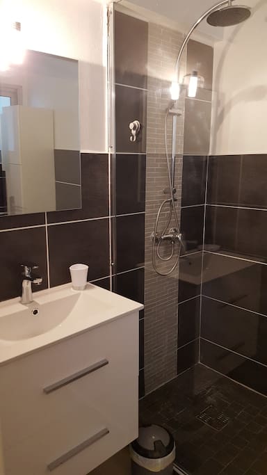 Salle de bain à l'italienne